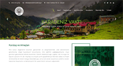 Desktop Screenshot of karadenizvakfi.org